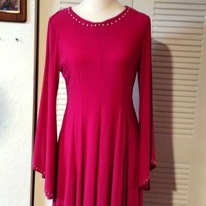 Pink A Line Dress